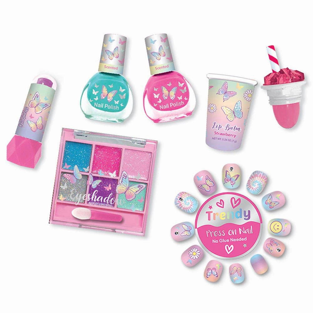Tie Dye Butterfly Carry All Cosmetic