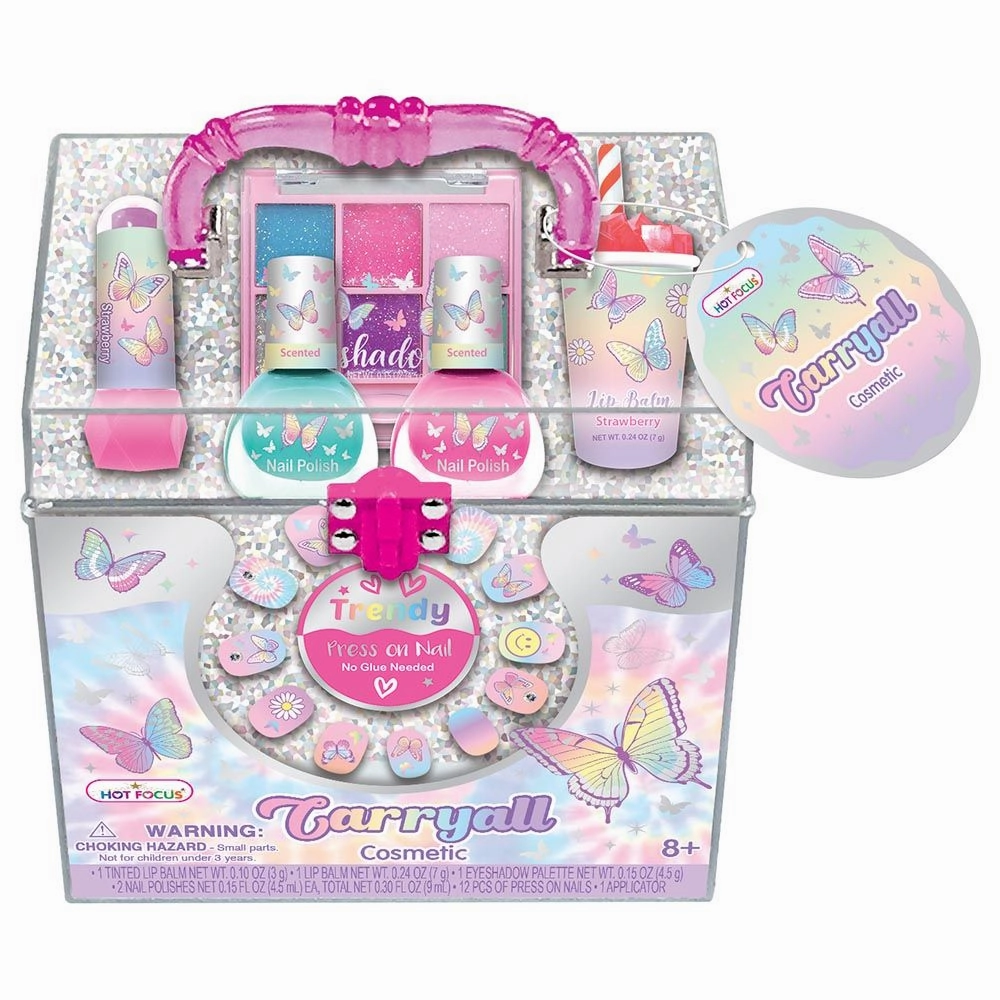 Tie Dye Butterfly Carry All Cosmetic