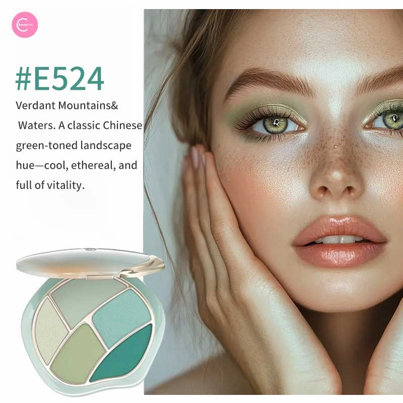 TIMAGE Waves of Elegance 5-Color Eyeshadow Palette