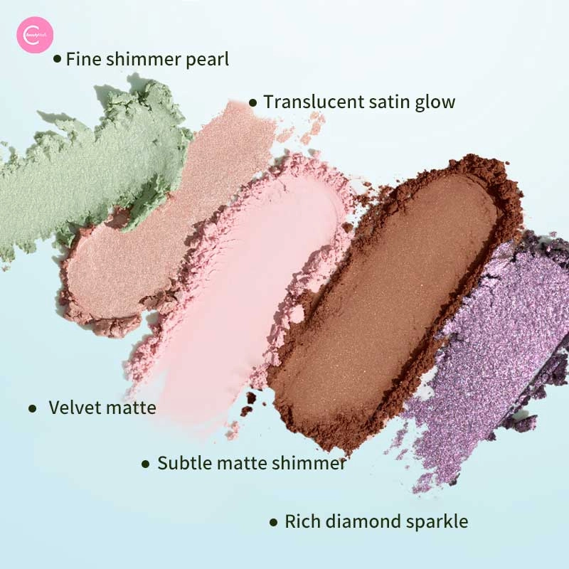 TIMAGE Waves of Elegance 5-Color Eyeshadow Palette