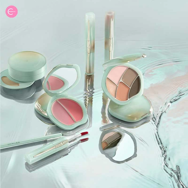 TIMAGE Waves of Elegance 5-Color Eyeshadow Palette