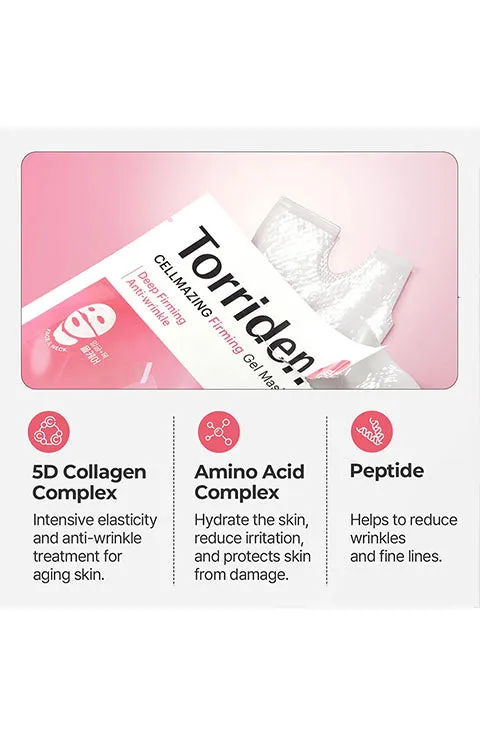 [Torriden] Cellmazing Firming Gel Mask 1Pc