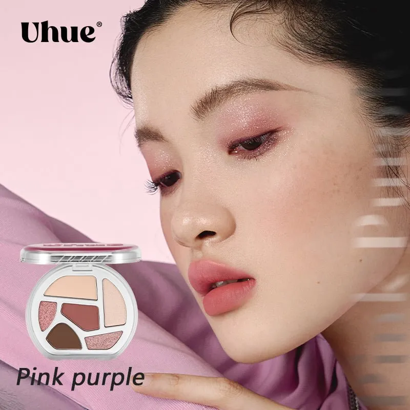 UHUE Peach Airwave Makeup Powder Palette