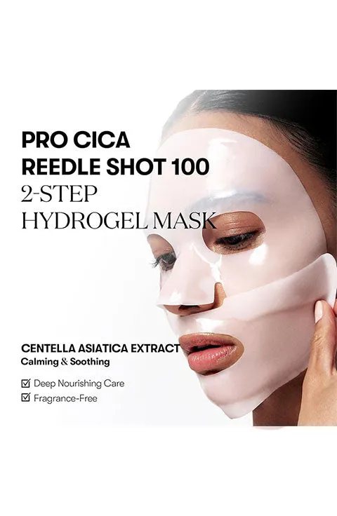 [VT] Pro Cica Reedle Shot 100 2-Step Hydrogel Mask(1Pcs Or 1Box(4Pcs)