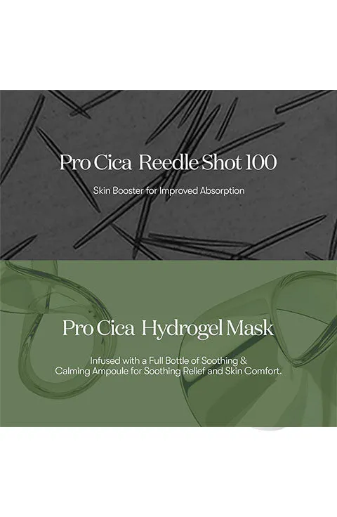 [VT] Pro Cica Reedle Shot 100 2-Step Hydrogel Mask(1Pcs Or 1Box(4Pcs)