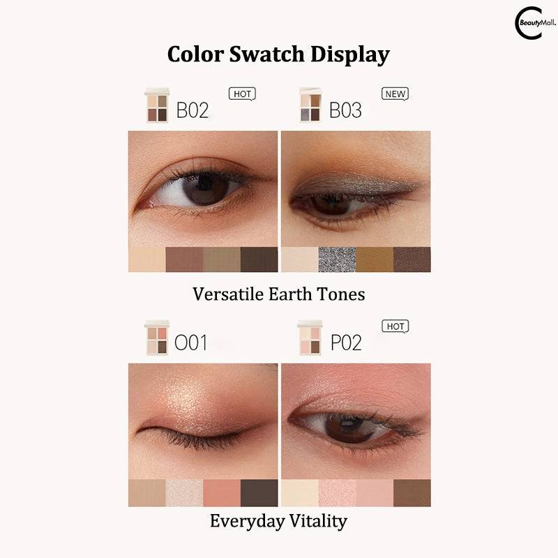 Yifinite Quad Eyeshadow Palette
