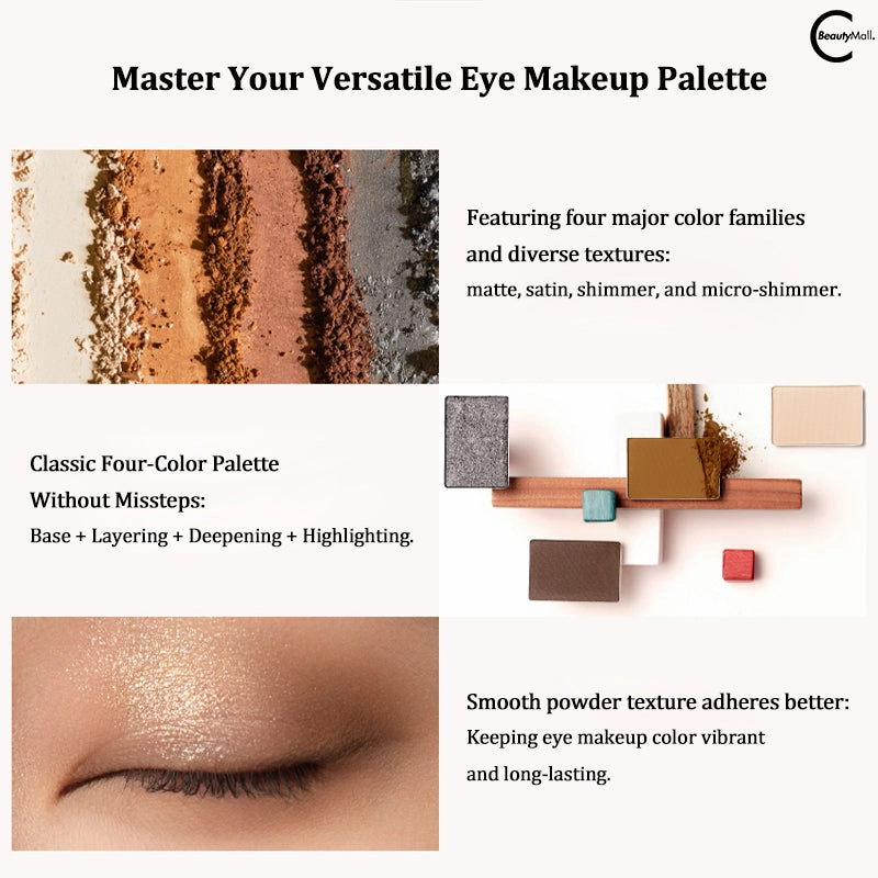 Yifinite Quad Eyeshadow Palette