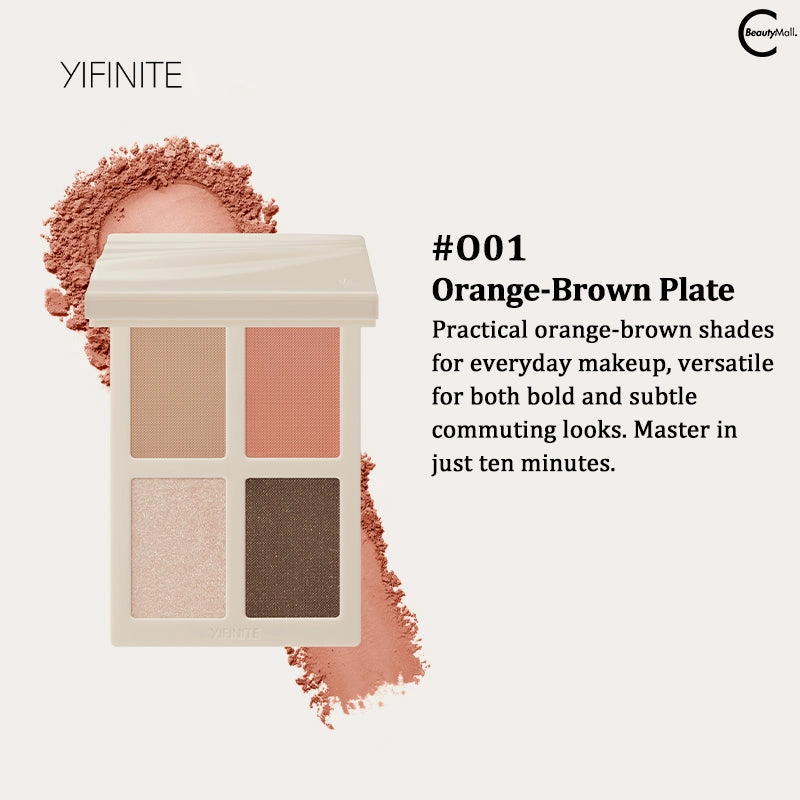 Yifinite Quad Eyeshadow Palette