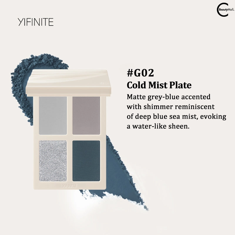 Yifinite Quad Eyeshadow Palette