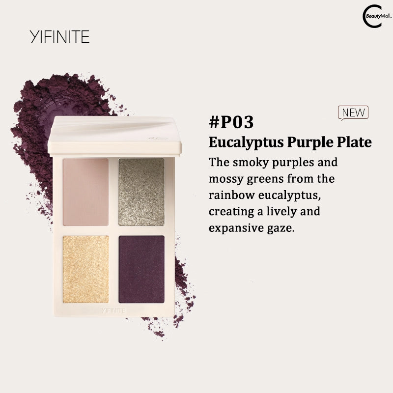 Yifinite Quad Eyeshadow Palette