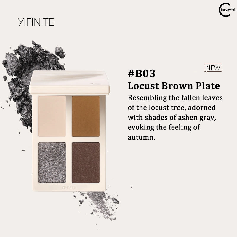 Yifinite Quad Eyeshadow Palette