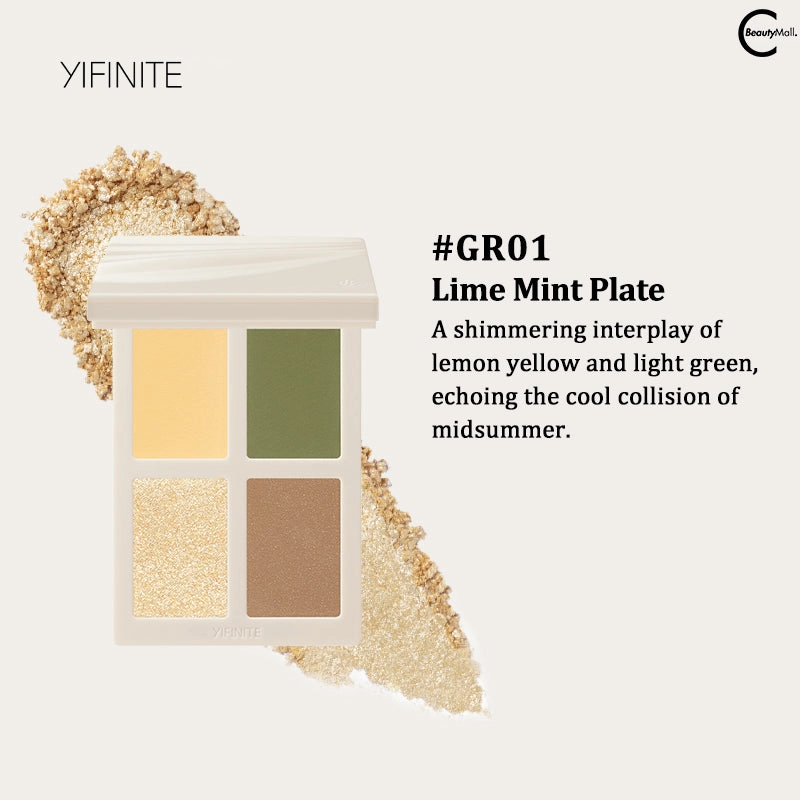 Yifinite Quad Eyeshadow Palette