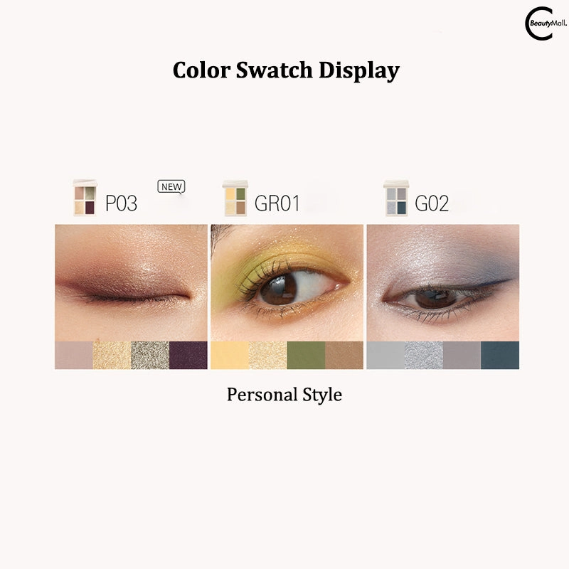Yifinite Quad Eyeshadow Palette