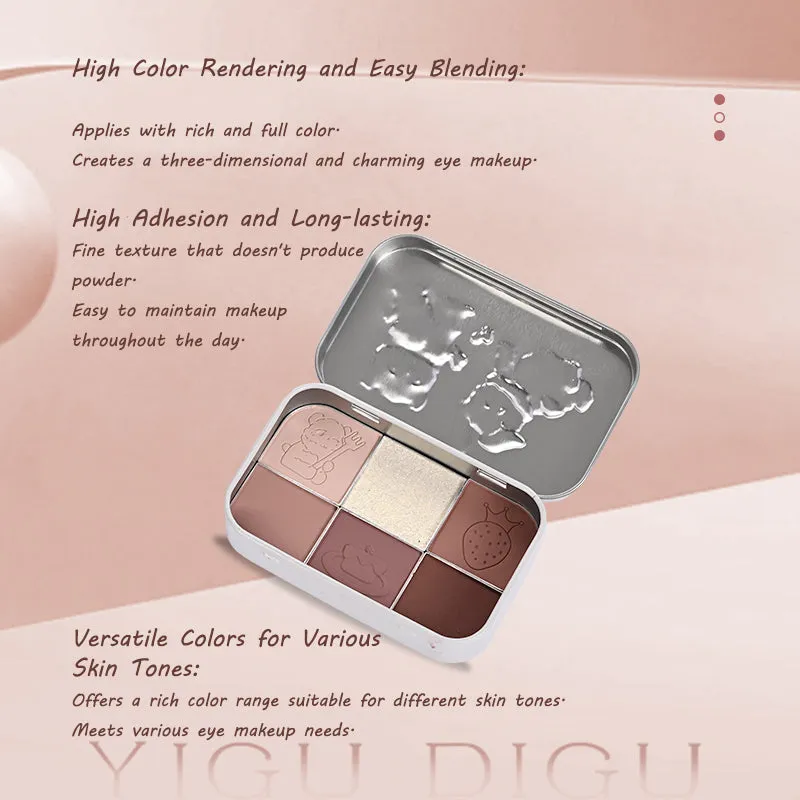 YIGUDIGU Enchanted Tea Party Eyeshadow Palette